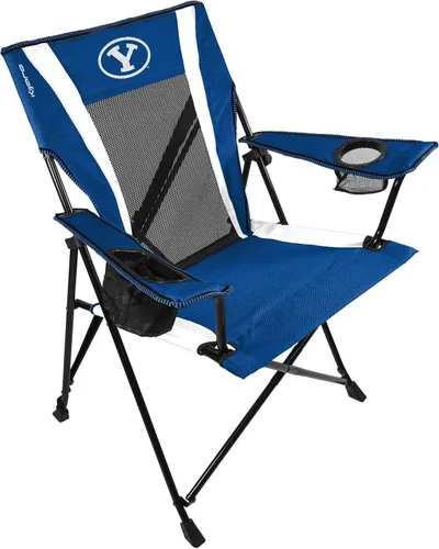 Miniatura 29 de Kijaro Dual Lock Pro, Silla plegable para fanáticos de deportes, 26" L x 35.5" W x 37" H, Carolina Panthers