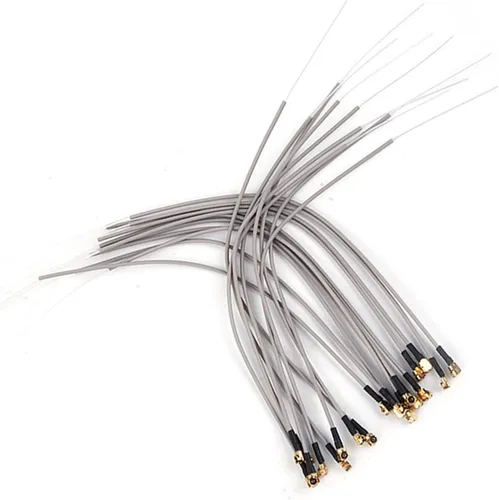 Miniatura 3 de Milltrip Antena receptora de aviones ABS 2.4G compatible con puerto IPEX para Futaba FrSky receptor antena de repuesto