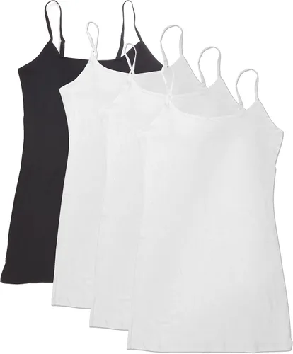 Miniatura 7 de Active - Paquete de 4 camisetas sin mangas, básicas, para mujer
