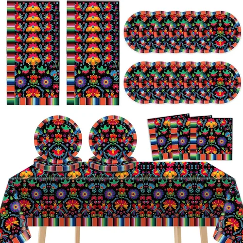 Miniatura 26 de Suministros para fiesta de cumpleaños de serpiente de reptil, sirve 24 platos de papel para fiesta de lagarto, servilletas, mantel de serpiente