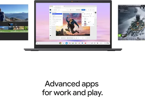 Miniatura 4 de Acer Laptop Chromebook Plus 514 con Google AI – Pantalla WUXGA 1920 x 1200 IPS de 14 pulgadas AMD Ryzen 3 7320C 8GB LPDDR5X SSD de 128 GB