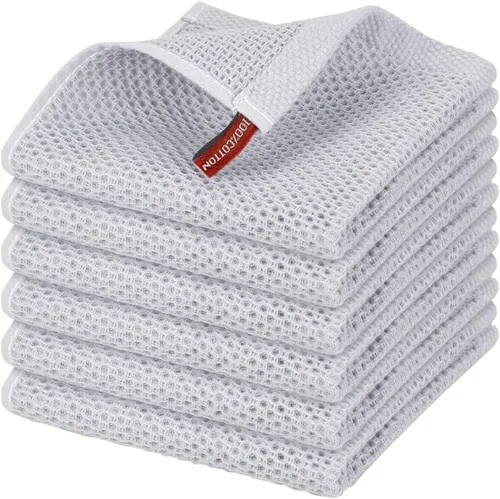 Miniatura 50 de Nialnant - Toalla de cocina 100% algodón, tejido gofre, suave, absorbente y de secado rápido, toallas para secar platos, trapos de limpieza - Multi
