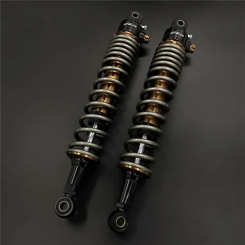 Miniatura 6 de Amortiguadores de aire traseros de 340 mm para motocicleta, suspensión para ATV, Go Kart, Quad, scooter, motocicletas retro, motos de calle