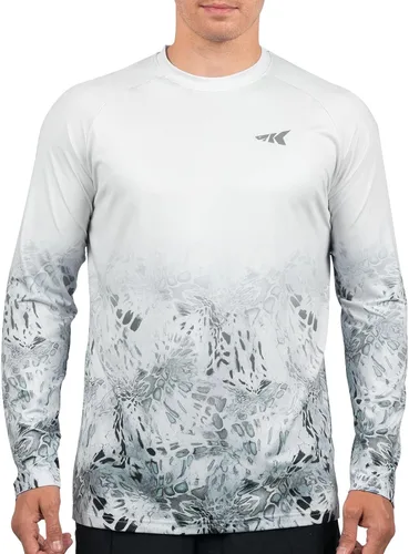 KastKing Camisas de pesca UPF 50 para hombre, camisa de pesca de manga larga, transpirable, absorbe la humedad, camisas de sol para hombres