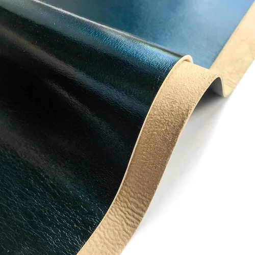 Miniatura 21 de Piel de cordero metálica azul claro real: material de cuero genuino brillante para costura, manualidades y fabricación de joyas