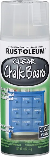 Miniatura 6 de Rust-Oleum 1913830-3PK Pintura en aerosol para pizarra, 12 onzas, negro, paquete de 3