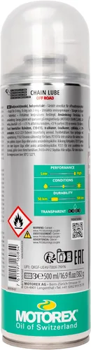 Miniatura 4 de Motorex Lubricante para Cadenas 622 Offroad en Aerosol 500 ml 171-622-050