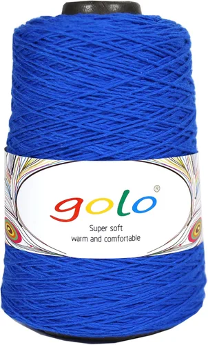 Miniatura 7 de golo Hilo de cono de lana para tejer 8.8oz 400yd 100% hilo de lana para tejer a mano 401-Blanco