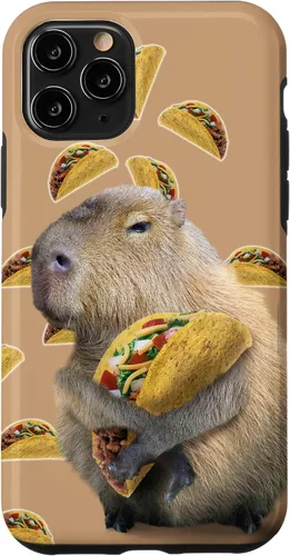 Miniatura 29 de Capybara Capybaras Eating Taco - Carcasa para iPhone 17