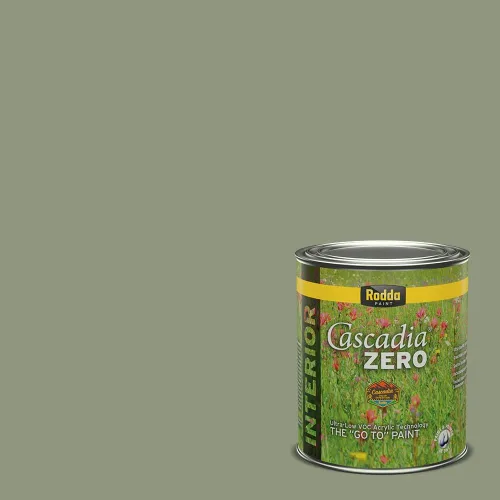 Miniatura 88 de Rodda Paint CASCADIA ZERO - Pintura plana e imprimación para interiores en uno, cuarto de galón, rosa Mullen