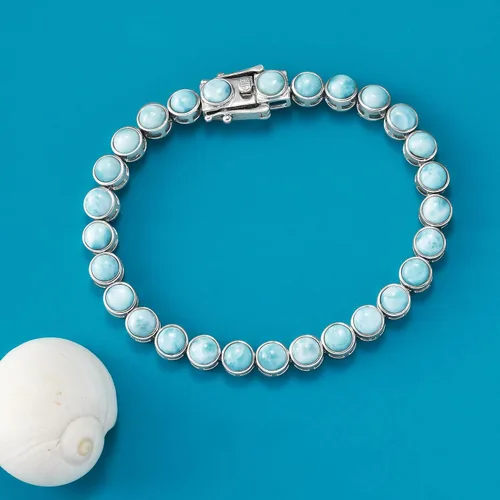 Miniatura 3 de Ross-Simons 15.00 ct. t.w. Gemstone Tennis Bracelet in Sterling Silver