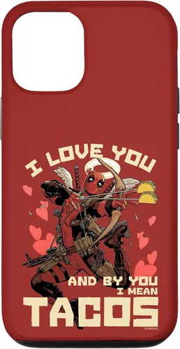 Miniatura 64 de Marvel Deadpool I Love You and by You I Mean Tacos - Carcasa para iPhone 17