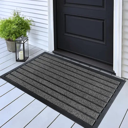 Miniatura 17 de ubdyo Alfombra Extra Duradera para Puerta - Alfombras de Bienvenida para Exterior Antideslizante - Alfombra Antideslizante para Entrada Marrón