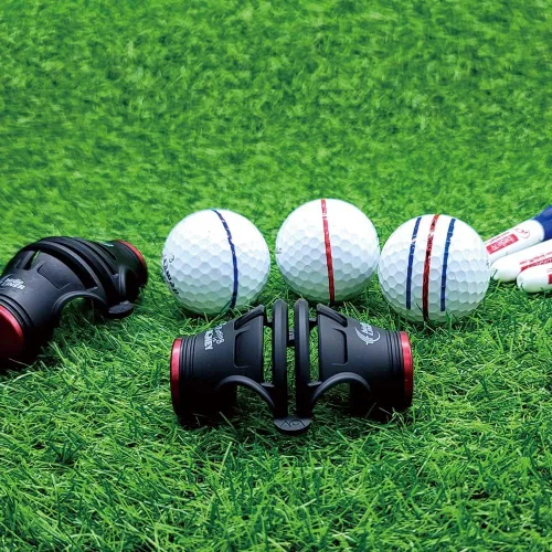 Miniatura 8 de BIRDIE79 360-Degree Golf Ball Marker Alignment Tool Kit with 3-Color Pens and Gift Box.