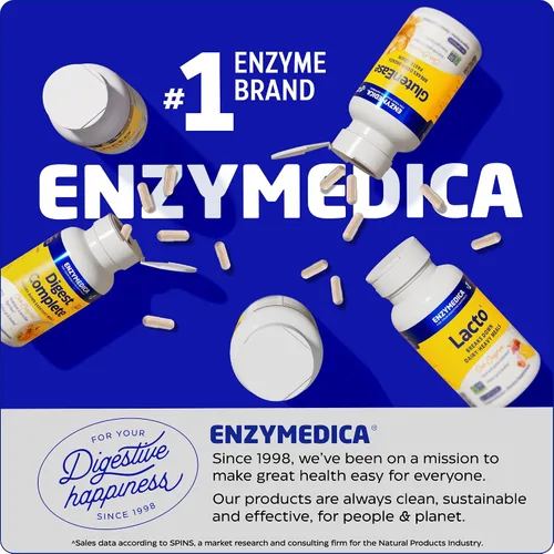 Miniatura 9 de Enzymedica Digest Spectrum - Suplemento dietético para el alivio digestivo de las intolerancias alimentarias, vegano, sin gluten, sin OMG