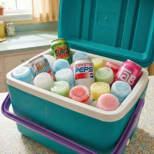 Miniatura 3 de FITY Paquete de 2 unidades de hielo congelable multiusos para vasos, loncheras, bolsas de pañales, dolores musculares, adaptador de lata de 12 onzas