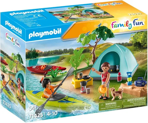 Miniatura 2 de Playmobil Acampada con kayaks