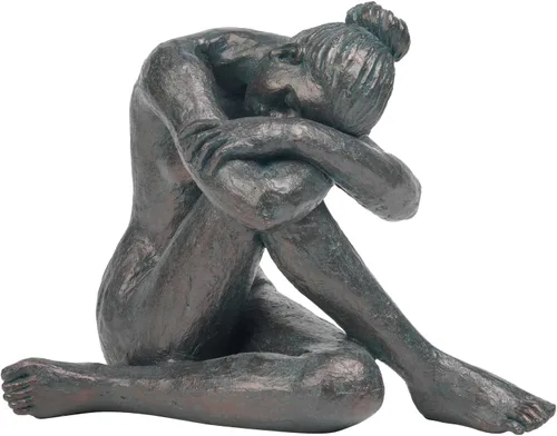 Guichifun Estatua de Bailarina de Yoga Decoración para el Hogar - Escultura de Resina Moderna Creativa para Ballet en Casa Pensadores Bailarines