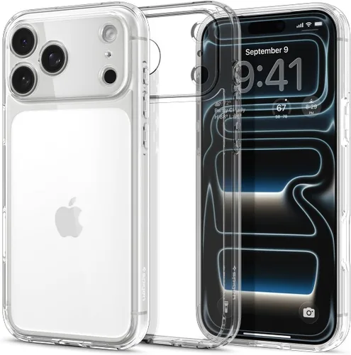 Miniatura 80 de Spigen Funda para iPhone 12 Mini, ultra híbrida, sin anillo magnético, antiamarilleo, transparente