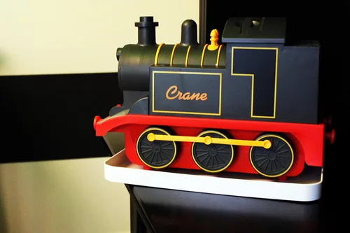 Miniatura 7 de Crane - Humidificador ultrasónico de vapor frío para guardería y habitación de niños, apagado automático 1 galón, filtro opcional, diseño juguetón