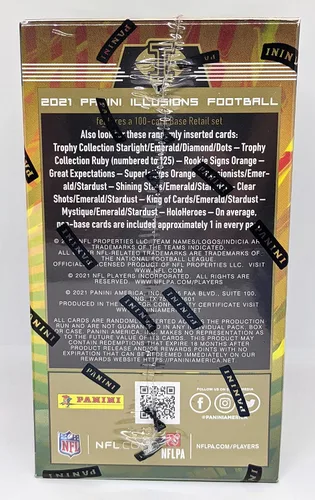 Miniatura 4 de Caja Blaster de Panini Illusions de Fútbol NFL 2021 (36 Tarjetas)