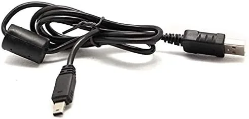MaxLLTo Cable de carga USB 2.0 de 4 pies de longitud, cable de datos USB para cámara digital Casio Exilim EX-TR100 we EX-ZR400