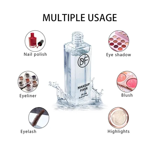 Miniatura 2 de MakeupFixer Cosmetics - Activador de pigmentos, líquido de mezcla de maquillaje, duradero, impermeable, transparente, fijador de maquillaje, gotas