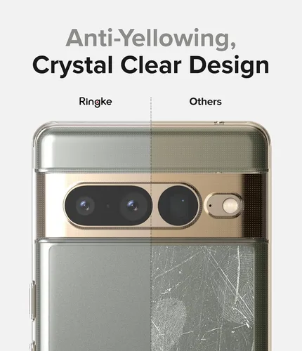 Miniatura 3 de Ringke Fusion Funda para Google Pixel 7 Pro [Resistente al Aceite y Suciedad] Tecnología Anti-Huellas Dactilares Previene Manchas Oleosas Funda