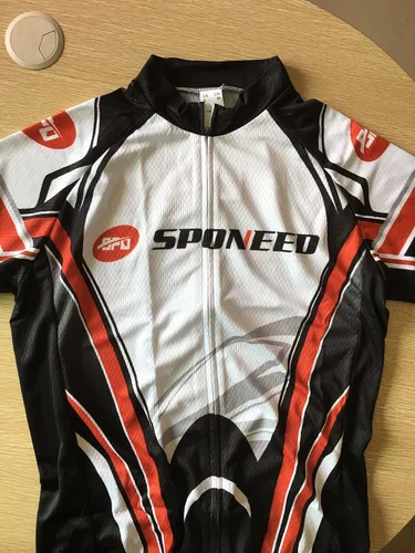 Miniatura 7 de Sponeed, suéter de ciclismo, mallas cortas con almohadilla, respirable, ciclismo, hombres.