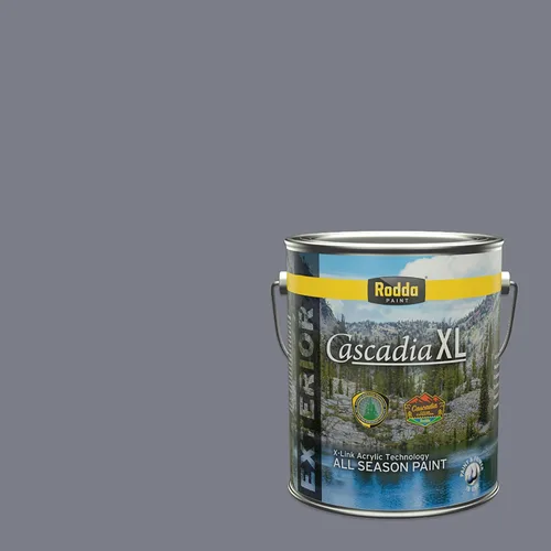 Miniatura 84 de Rodda Paint CASCADIA XL Pintura e imprimación satinada exterior en uno, cuarto de galón, pimienta de Jamaica