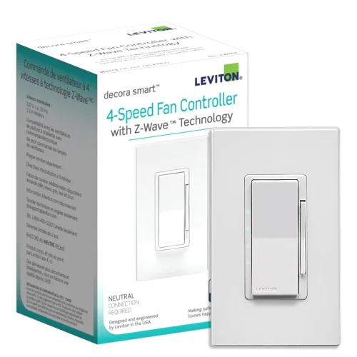 Miniatura 11 de Leviton Decora Smart Dimmer Z-Wave Serie 800, ZW6HD-1RW, Blanco