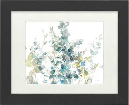 Miniatura 23 de Trademark Fine Art Eucalipto I Cultivo blanco de Danhui Nai, 22x32 pulgadas