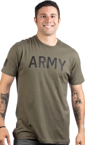 Miniatura 4 de Camiseta estilo Army PT Camiseta de entrenamiento físico militar de infantería de los Estados Unidos