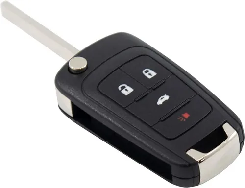 Miniatura 2 de Keyless2Go llavero de apertura remota de 4 botones para Camaro Equinox Verano Sonic y otros vehículos que utilizan FCC OHT01060512 (2 unidades)