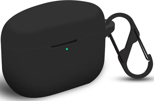 Miniatura 2 de Funda compatible con Sony WF-1000XM5, funda protectora de silicona para auriculares inalámbricos Sony XM5, LED frontal visible (negro)
