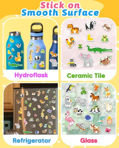 Miniatura 4 de Benresive Reusable Sticker Book for Toddlers & Stickers for Kids, Toddler Travel Toys, Craft Activities, Boys & Girls Birthday Gifts