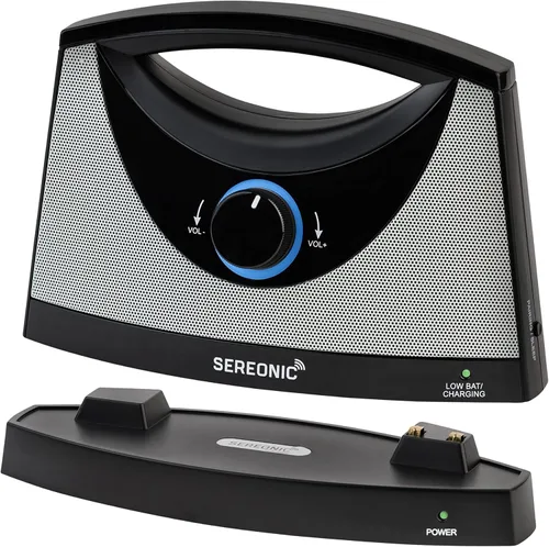 Miniatura 7 de SEREONIC Altavoces inalámbricos portátiles de TV para Smart TV, ideales para ver la televisión sin el volumen a todo volumen, altavoces inalámbricos