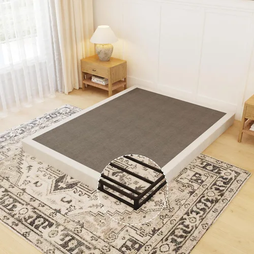 Miniatura 12 de OSASET Base de resortes de perfil bajo tamaño individual - Base de resortes de 7,6 cm (3,0 pulgadas) para cama pesada de tamaño individual, base