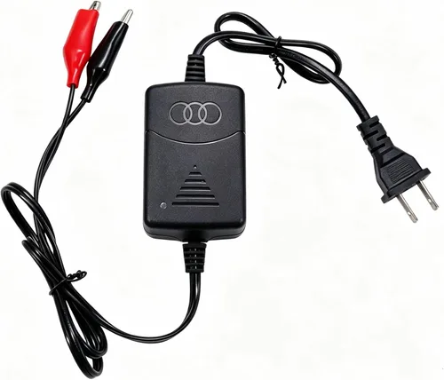 Cargador de batería de plomo ácido sellado de 12V, 100V-240V AC 50/60 Hz a 12V DC 1300mA SLA cargador de batería, con protección contra