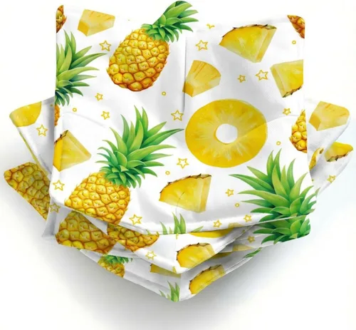 Miniatura 26 de Cunhill 4 Piezas Soportes Acogedores de Algodón para Tazones de Microondas para Comida Caliente Almohadillas Calientes Agarraderas para Tazones
