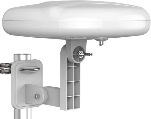 1byone Antena de TV para exteriores Recepción omnidireccional de 360° de largo rango de más de 100 millas mejora la antena HDTV lista VHF y UHF 4K