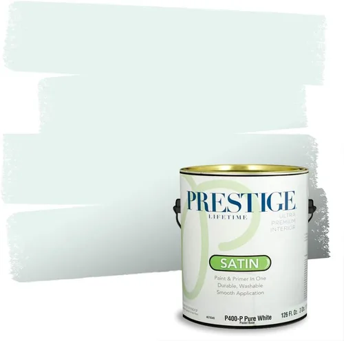 Miniatura 225 de PRESTIGE Pintura interior e imprimación en uno, salpicaduras acuosas, cáscara de huevo, 1 galón