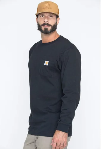 Miniatura 2 de Carhartt - Camisa de ajuste holgado para hombre, pesada, de manga larga y con bolsillo