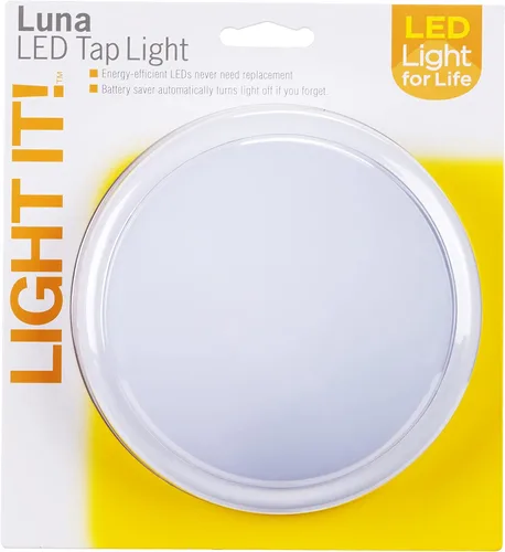 Miniatura 6 de LIGHT IT! by Fulcrum, 30302-308 Luna Luz LED de Toque, Blanco, Paquete Individual