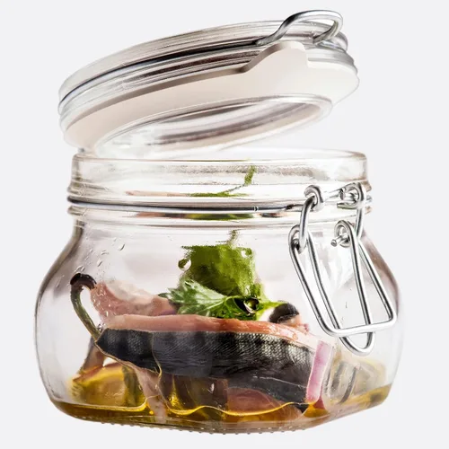 Miniatura 4 de Bormioli Rocco .5L Tarro de vidrio para enlatado, 1 unidad