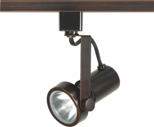 Miniatura 43 de TH205 R20 cabezal de carril cilíndrico de Nuvo, color negro, TH281, 150.00watts, 120.00 volts