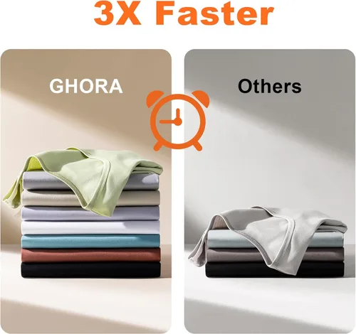 Miniatura 5 de GHORA Vaporizador al vacío para ropa, 3500 Pa, vaporizador de mano de succión fuerte, vaporizador portátil de viaje y plancha de doble modo