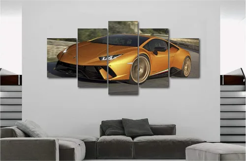 Miniatura 16 de 5 pósteres de lona de lujo de autos deportivos, superdeportivo, exótico, de lujo, moderno, decoración de pared