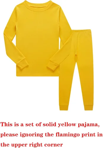 Miniatura 2 de Family Feeling Conjunto de pijamas para niños pequeños, 100% algodón, pijamas para niños pequeños