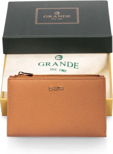 Miniatura 47 de Grande -2804 Cartera para mujer, Naranja, Minimalista